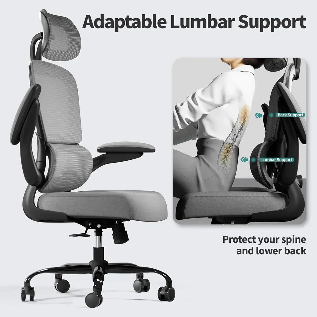 Office Chair Ergonomic Desk Chair 330 lbs Home Mesh Desk Chair Comfortable Gaming Chair