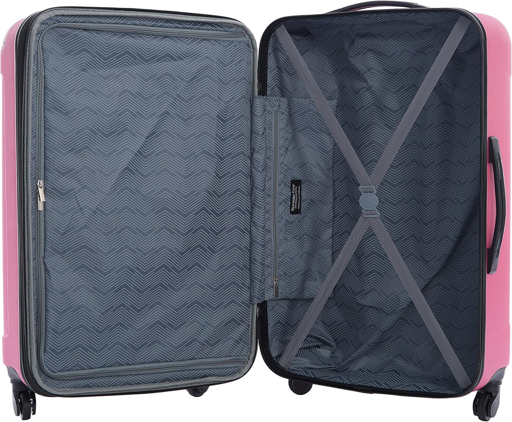 Hardside Travel Luggage Lilac Set of 4